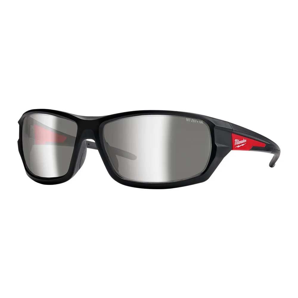 MILWAUKEE Performance Safety Glasses 1 Pack - Silver Mirror 48732948