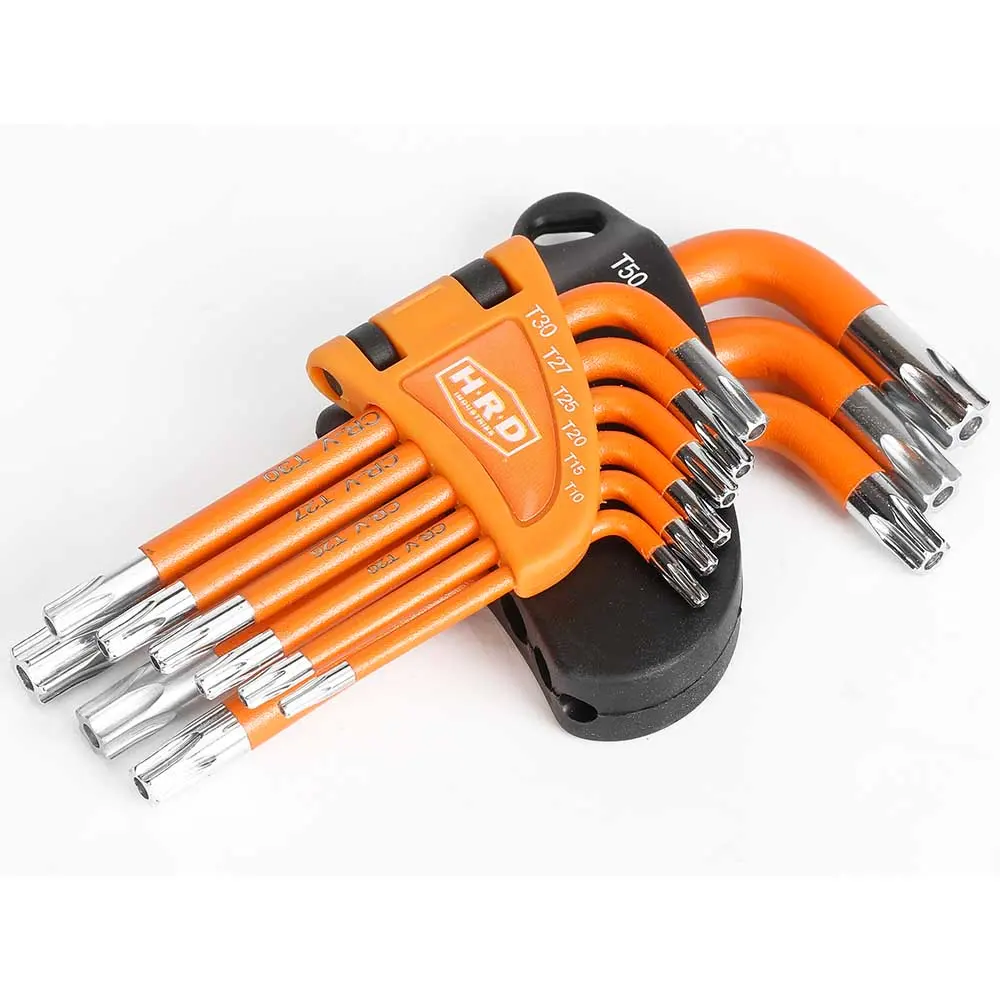 HRD Tamperproof Torx Key Set - 9 Piece HRD9PCAKTPTSH