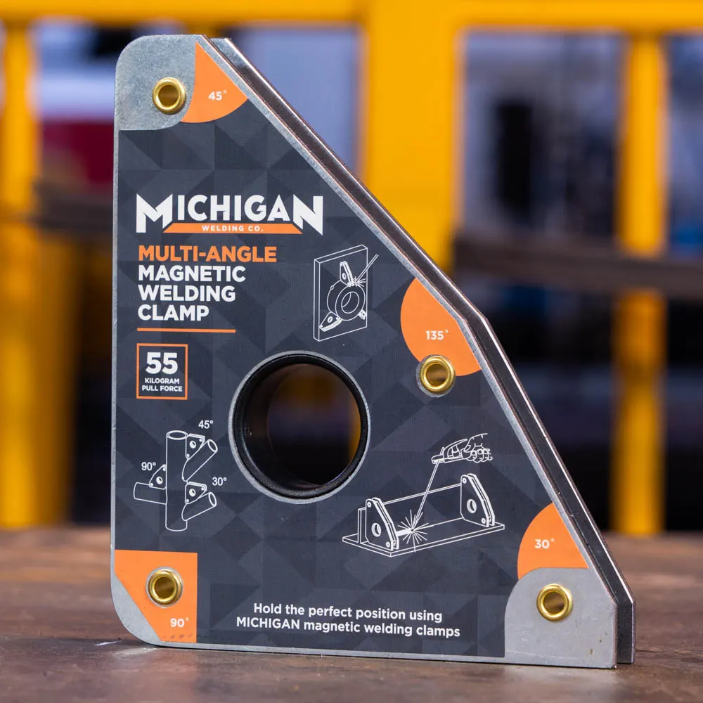 MICHIGAN Multi-Angle 55kgf Magnetic Welding Clamp MMAGMUL551
