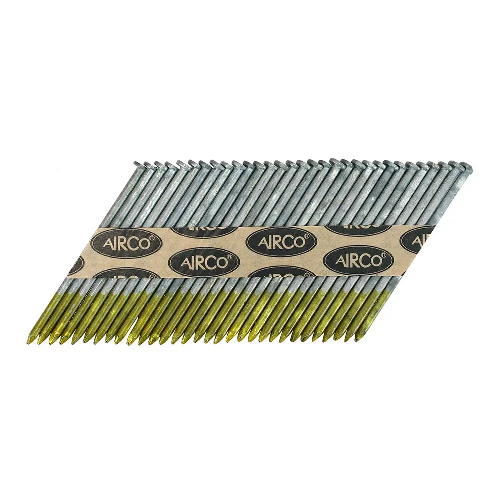 AIRCO 34° Hot Dipped Galvanised Framing Nails - 75mm Box of 3000 ND34752