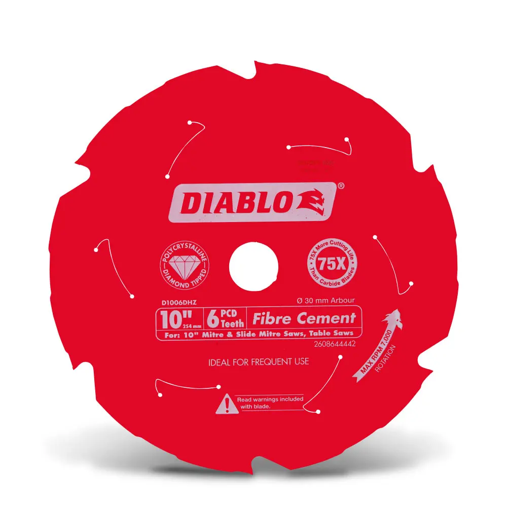 DIABLO 254mm 6T Fibre Cement Saw Blade 2608644442