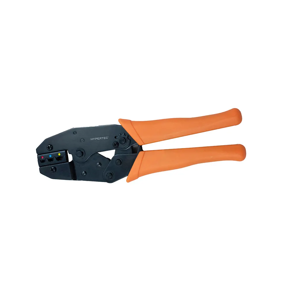 HYPERTEC 0.5-6mm Ratcheting Pre-Insulated Terminal Crimper Rd/Bl/Yl HPIC6