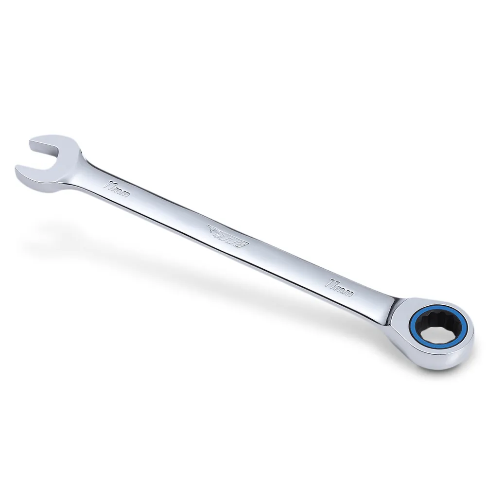 TTI 11mm 72T Metric Ratcheting Ring/Open-End Spanner TRTM11