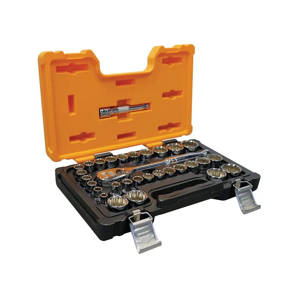 GEARWRENCH 1/2" Drive Metric/SAE  Socket Set 31-Piece 87004