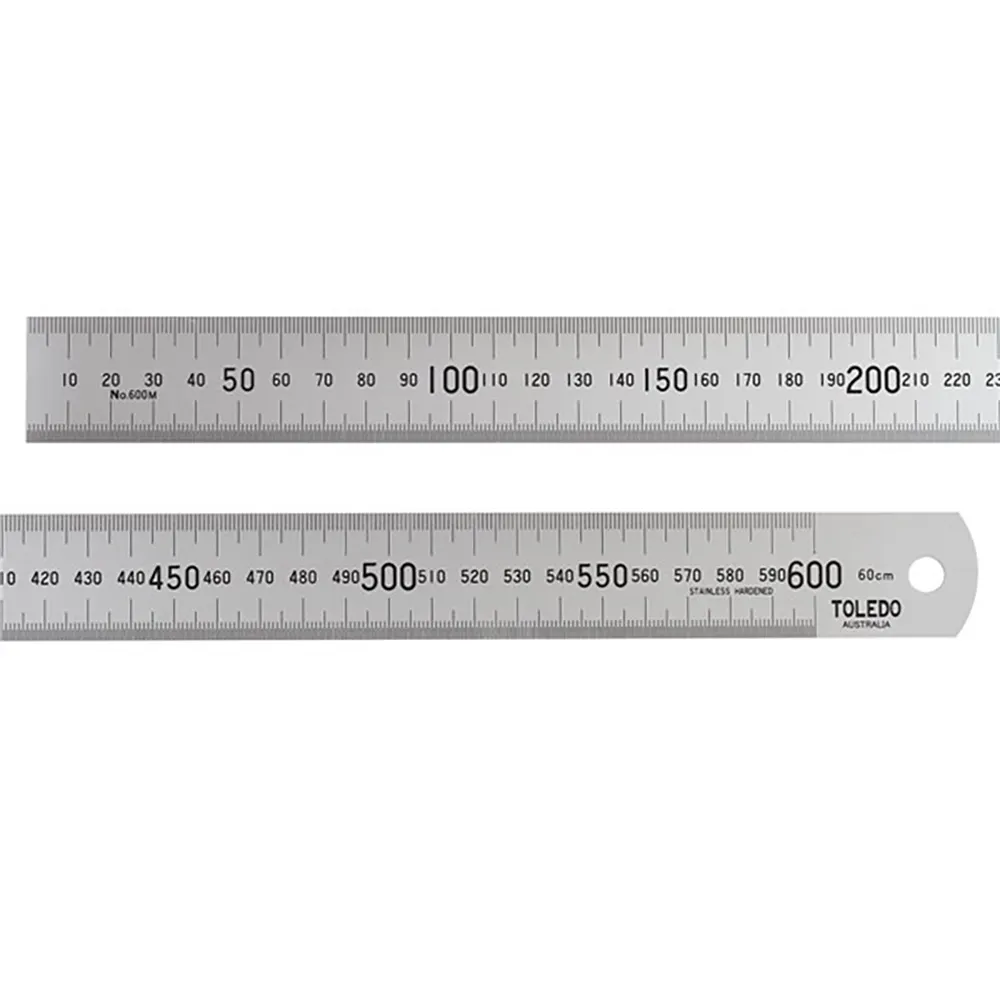 TOLEDO 600mm Stainless Steel Engineer Ruler 600M
