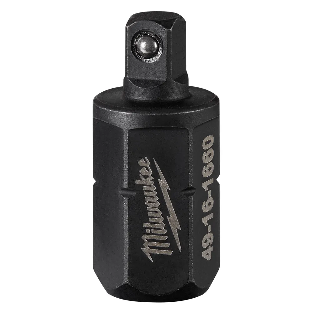 MILWAUKEE M12 FUEL 1/4inch INSIDER Pass-Through Ratchet Anvil Adapter 49161660