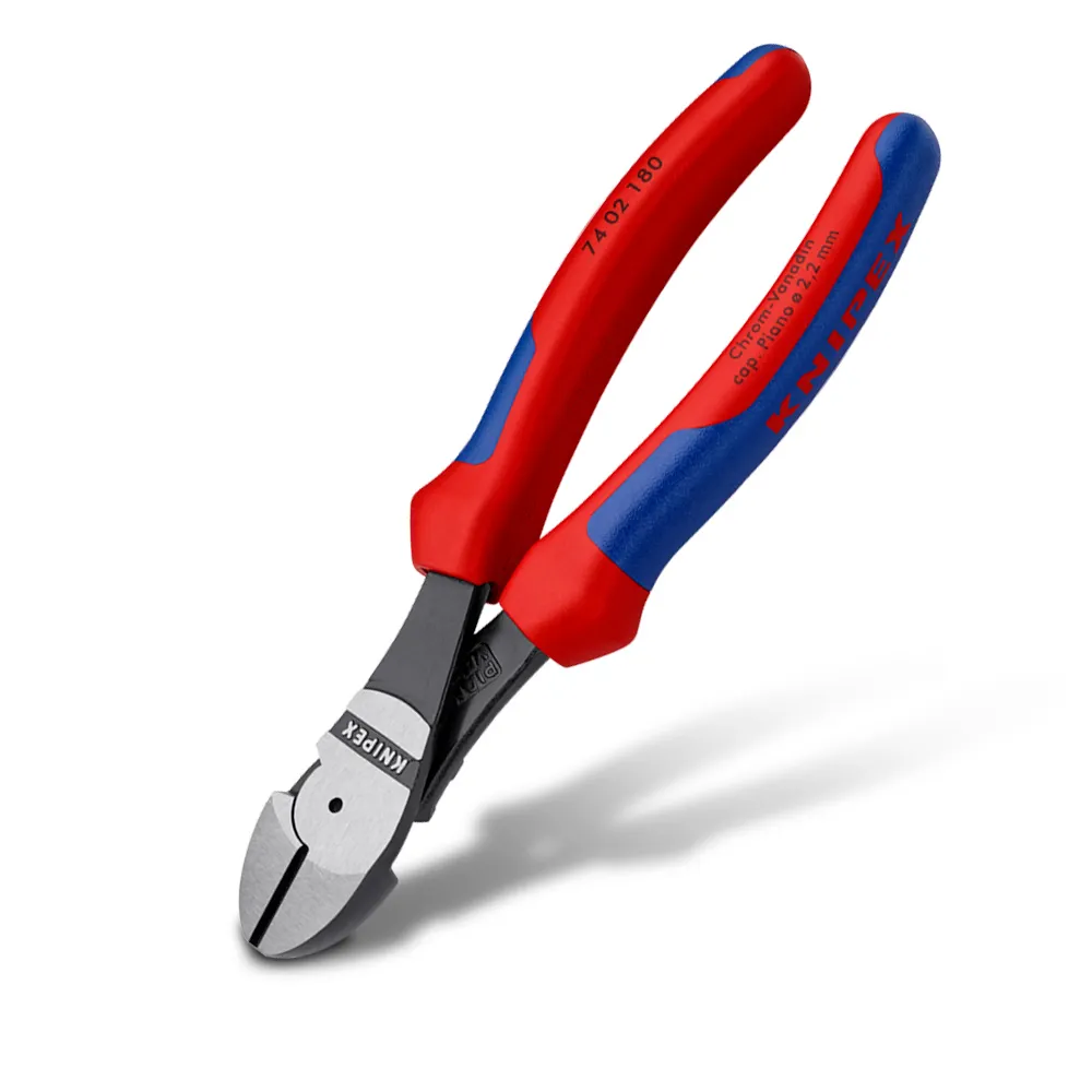 KNIPEX 180mm High Leverage Diagonal Cutter 7402180SB