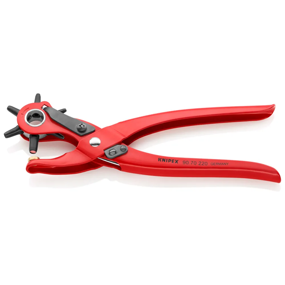 KNIPEX 220mm Revolving Punch Plier 9070220SB