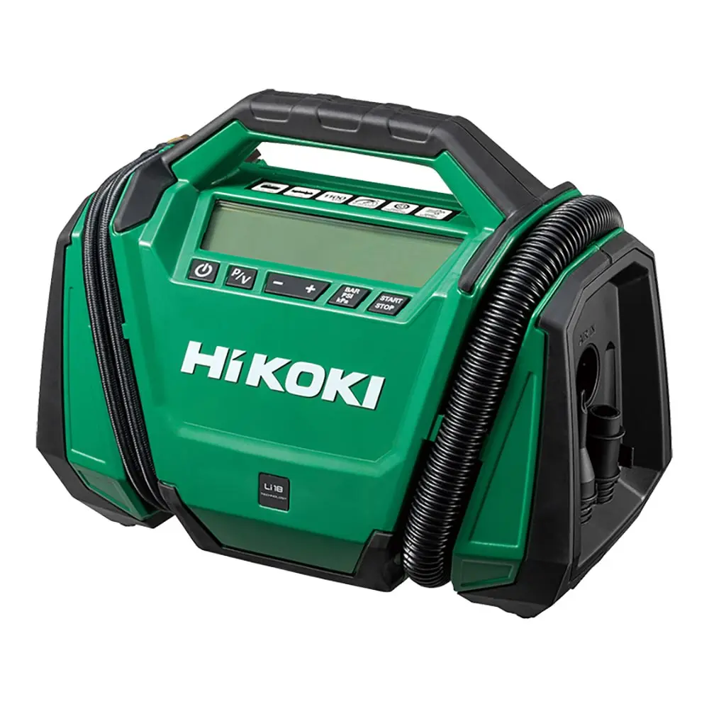 HIKOKI 18V 16L/min with 12V Car Adaptor Inflator Skin UP18DA(W4Z)