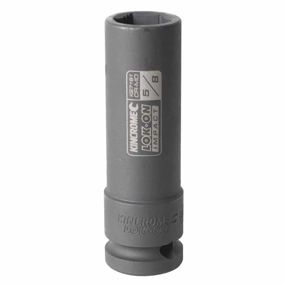 KINCROME LOK-ON 5/8" 1/2" Drive Deep Impact Socket K27161