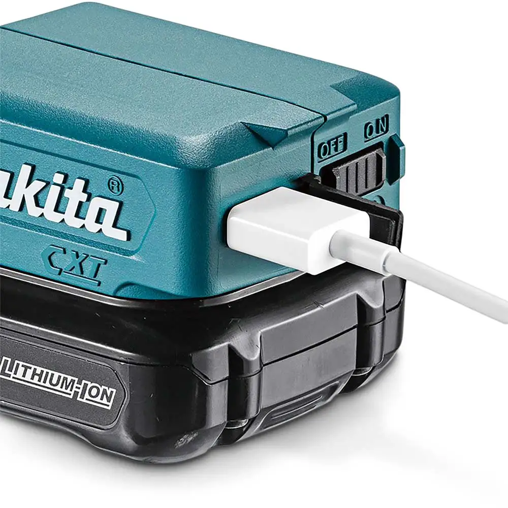 MAKITA 12V Max Mobile USB Charging Adaptor ADP08
