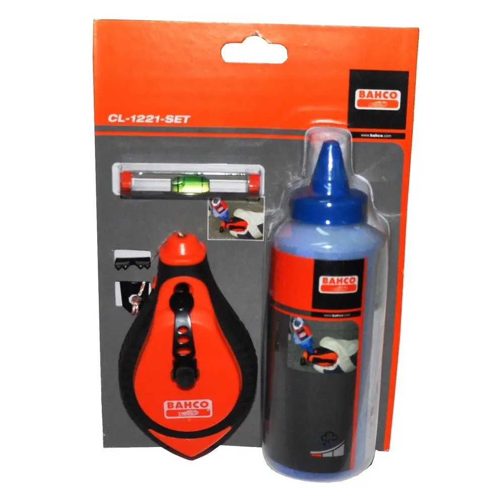 BAHCO 3 Piece Chalk Line Set