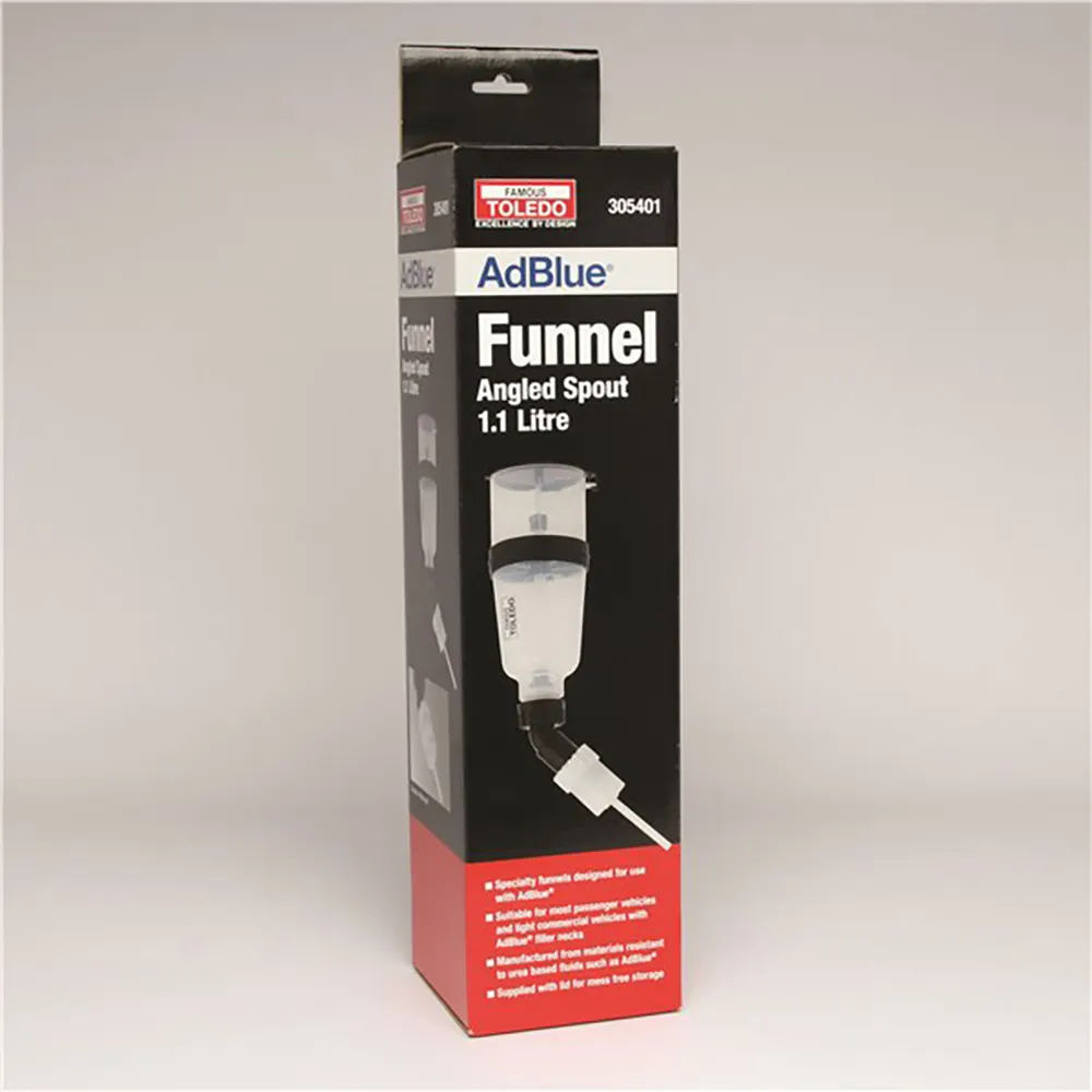 TOLEDO AdBlue 1.1L Angled Spout Funnel 305401