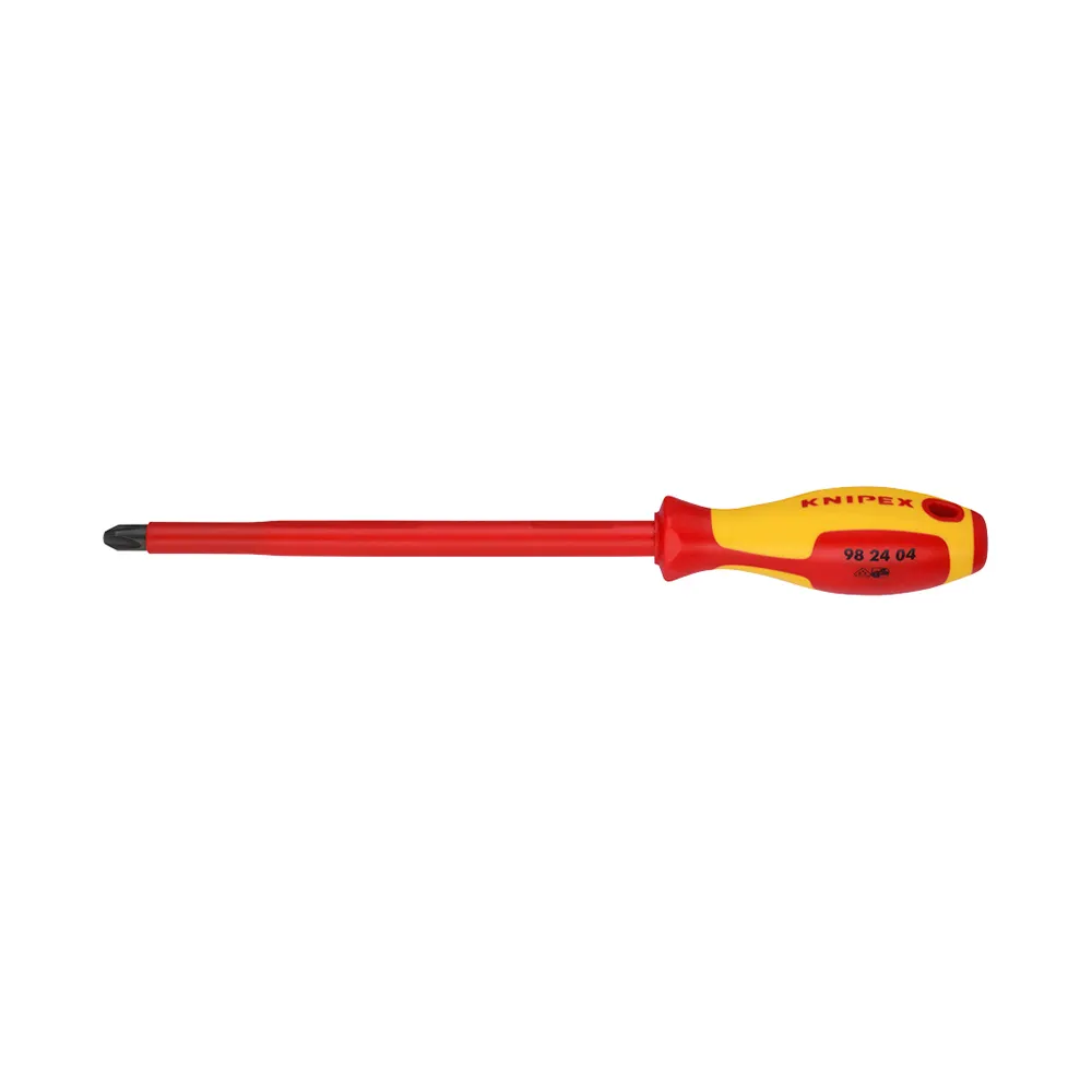 Knipex 1000V 320mm Phillips Ph#4 Insulated Screwdriver 982404