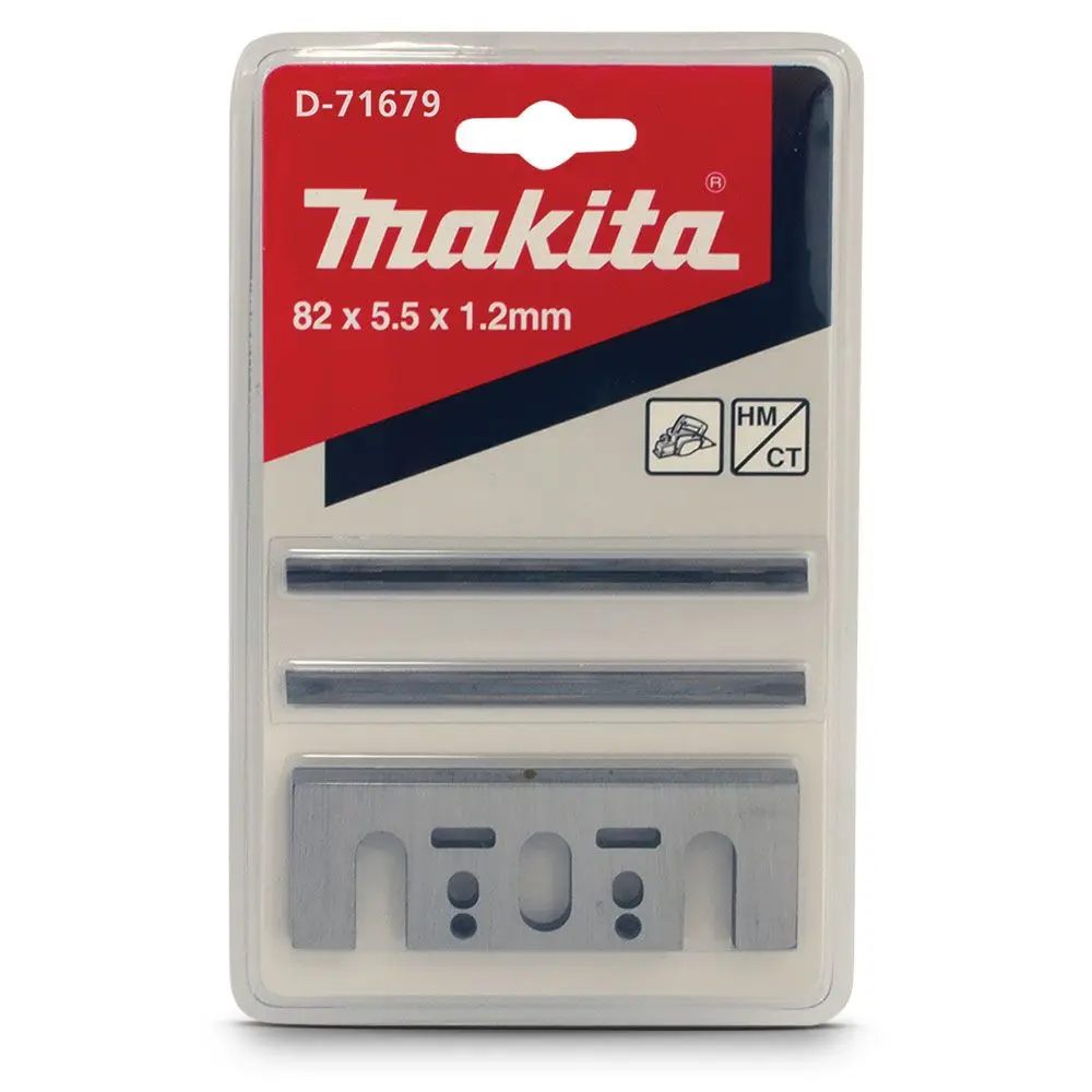 MAKITA 82mm D/Edge TCT Planer Blade Conversion Kit 2 piece D71679