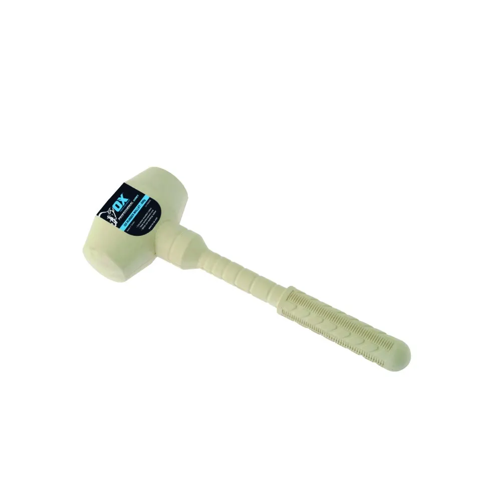 OX Professional 35oz One Piece Rubber Mallet OX-P080610