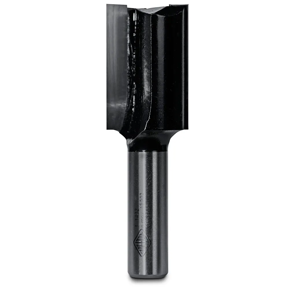 CARBITOOL Router Bit TCT Straight Router 1inch -Diameter 1/2inch -Shank T 1432
