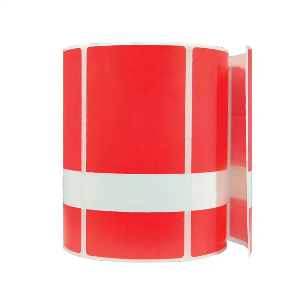 CABAC Optima Tag & Test Red Label 250 Roll OPT-RED