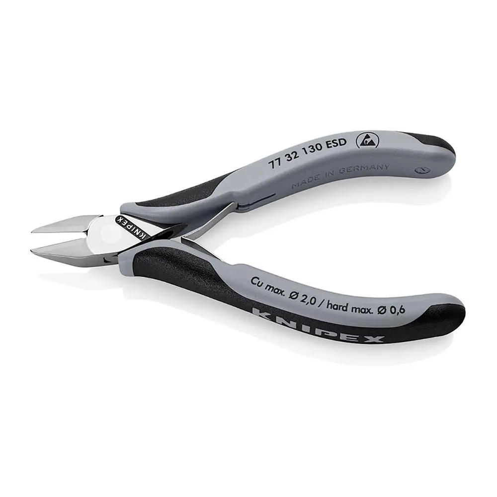 KNIPEX ESD 130mm Electronics Diagonal Cutter 7732130ESD