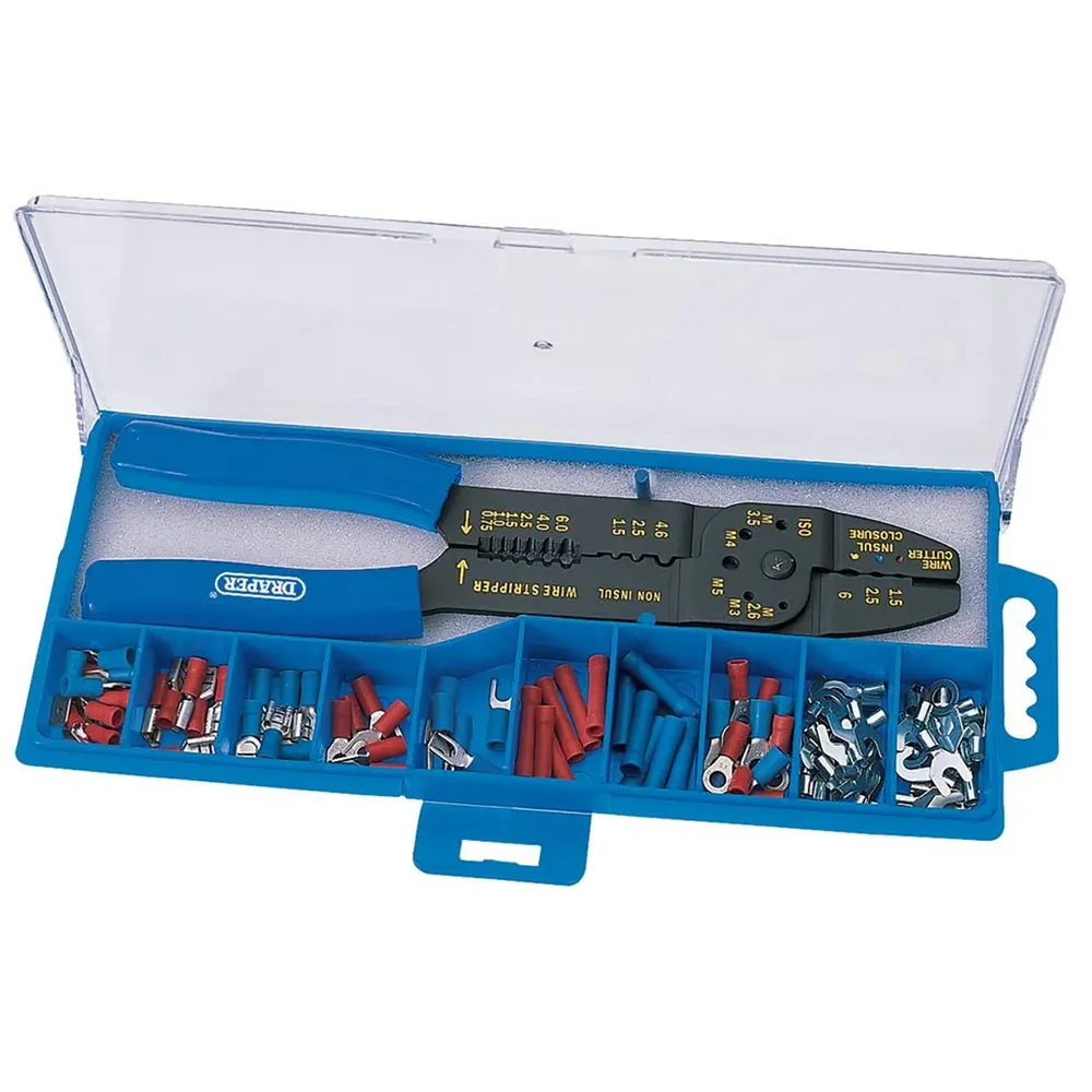 DRAPER Crimping Tool And Terminal Kit DRA13658