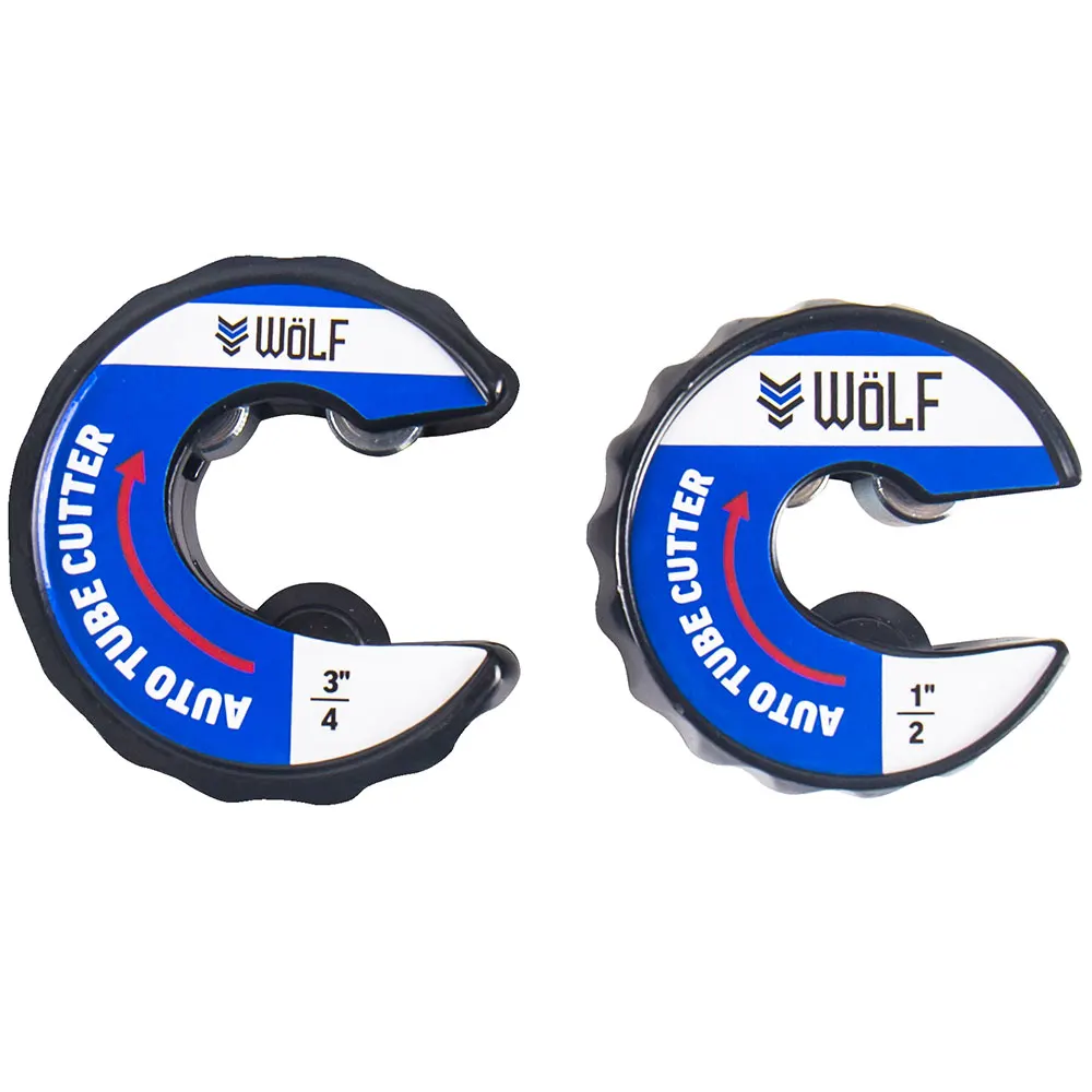WoLF Twin Pack Tube Cutter 1/2inch & 3/4inch WTC003