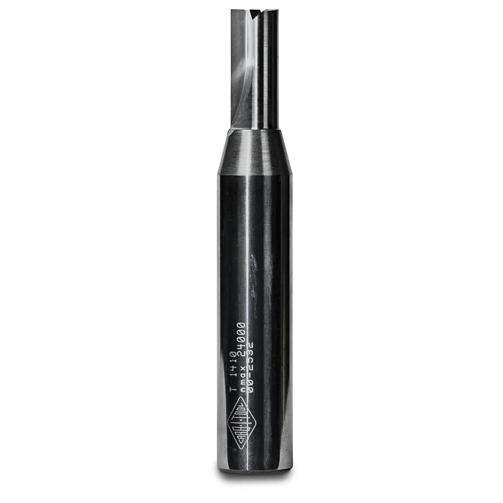 CARBITOOL Router Bit TCT Straight Double-Flute 5/16inch -Diameter 1/2inch -Shank T 1410