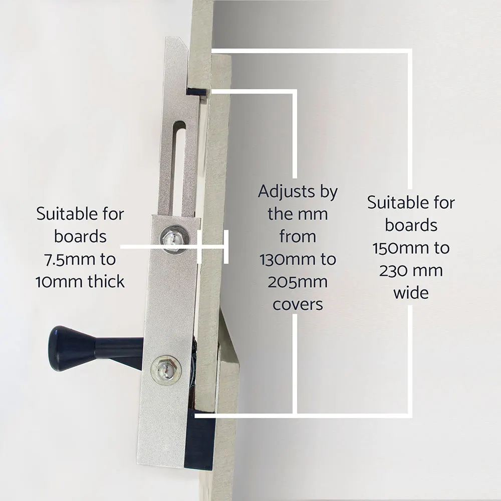 CLADMATE 2 Piece Classic Weatherboard Clamp Set CMC