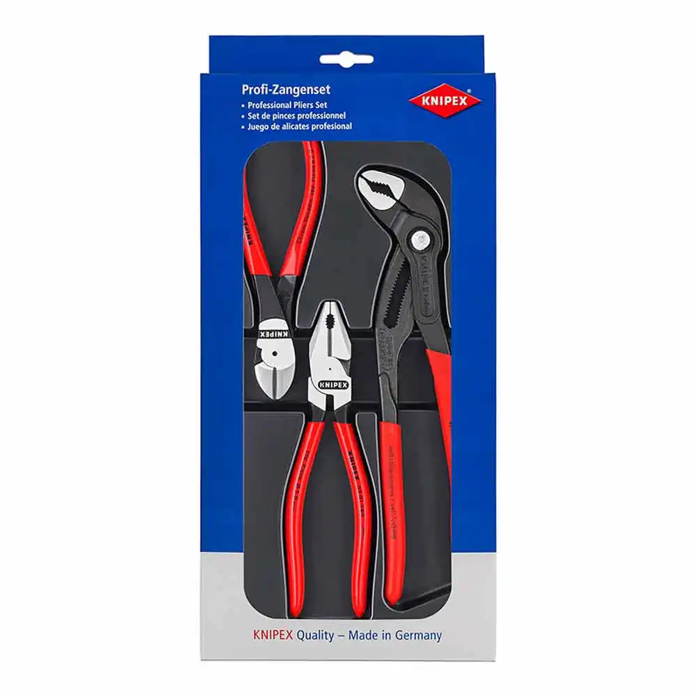 KNIPEX 3 Piece Power Pack Plier Set 00 20 10