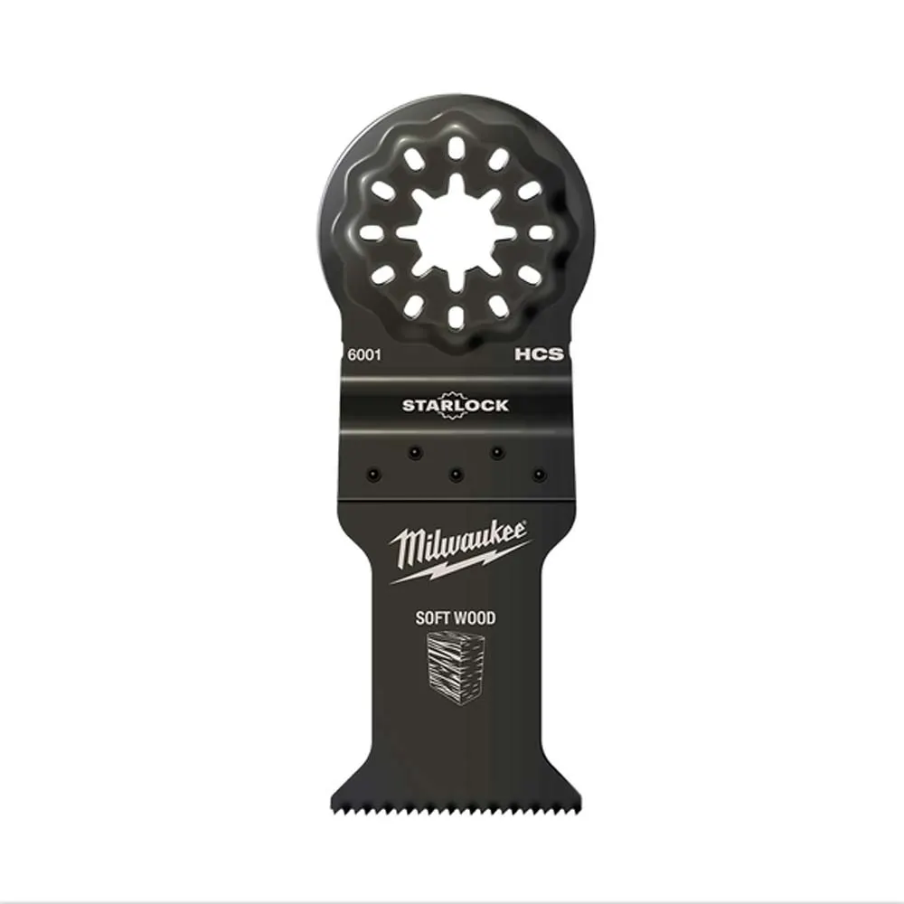 MILWAUKEE 35mm STARLOCK High Carbon Steel Wood Blade 48906001
