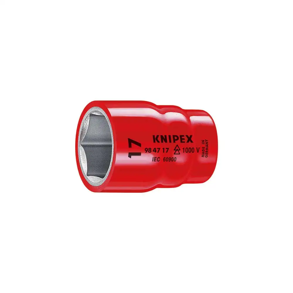 KNIPEX 1/2inch 17mm Drive Insulated Hex Socket 984717
