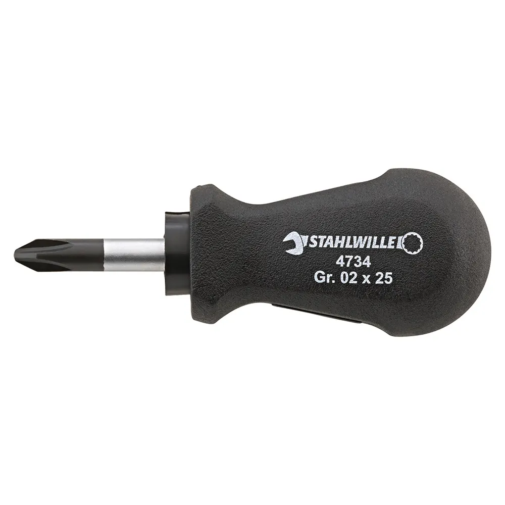 STAHLWILLE No 1 25mm Phillips Stubby Screwdriver 47341001