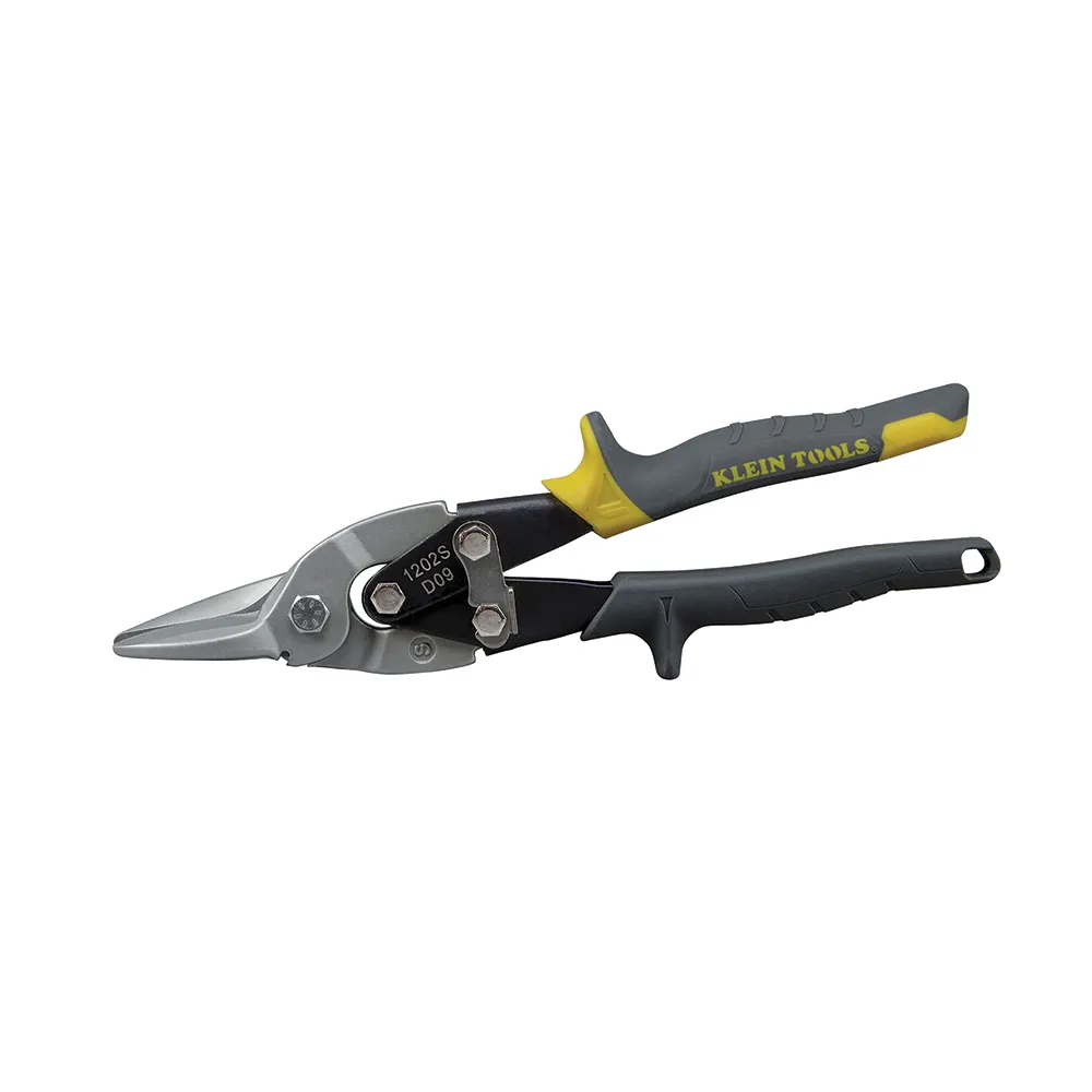 KLEIN 256mm Straight Aviation Snips with Wire Cutter A-1202S