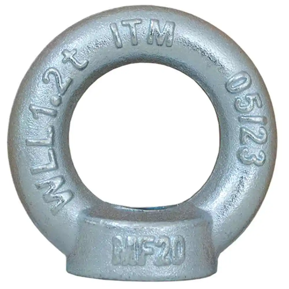 ITM M16 0.7T Shouldered Eye Nut Thread DIN 582 TM9242-01160