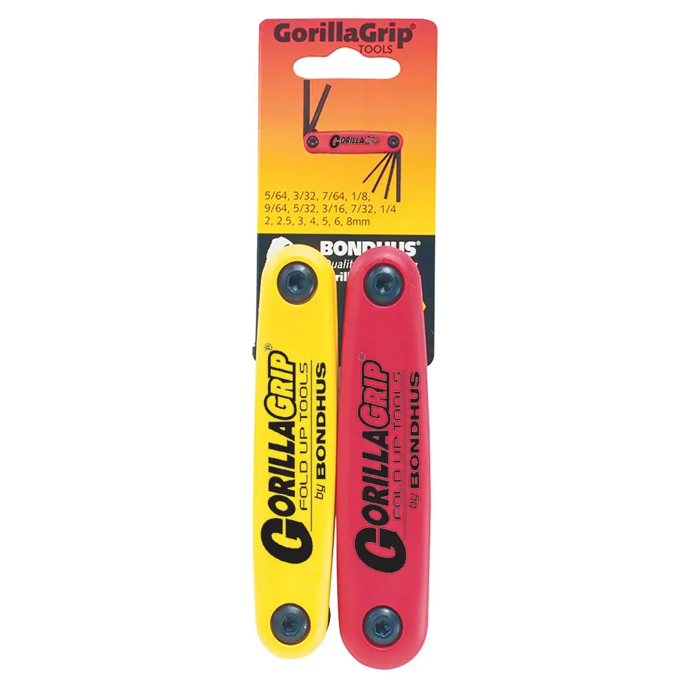BONDHUS 16 Pce Hex Gorillagrip 2 Pk BD12522