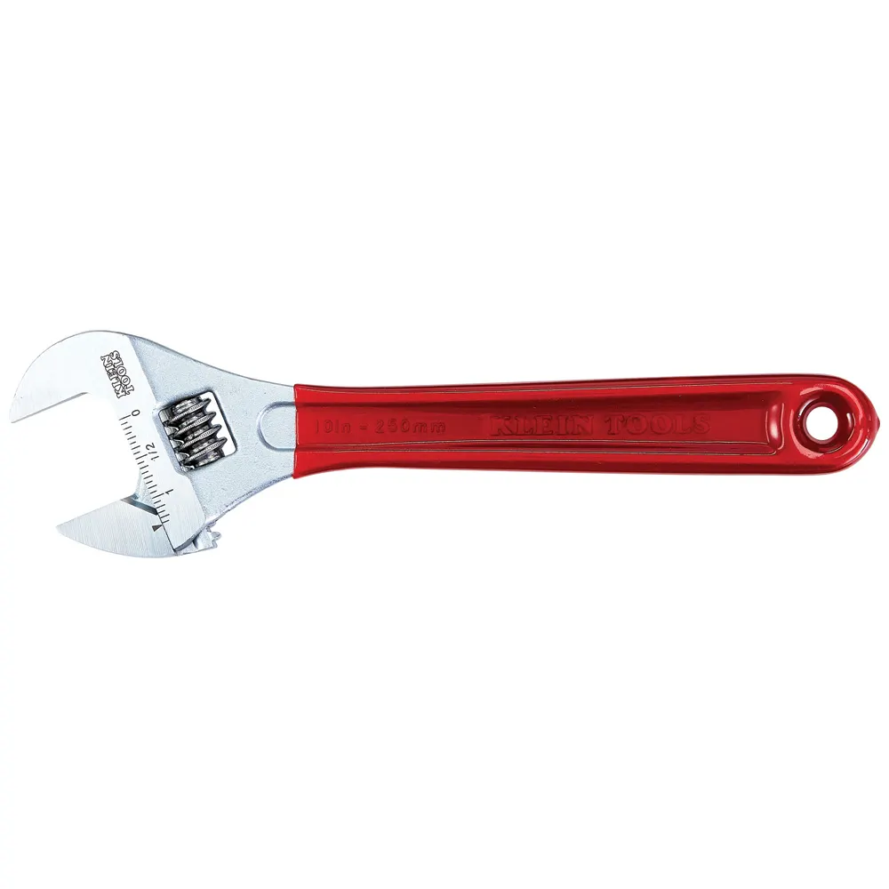 KLEIN 10inch Adjustable Wrench Extra Capacity A-D507-10