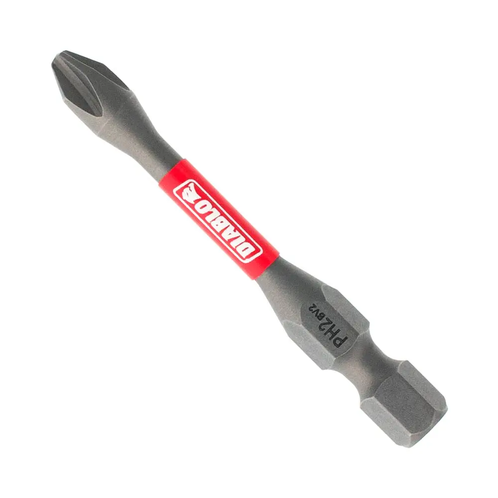 DIABLO PH2 50mm Power Screwdriver Bit - 2 Piece 2608F03280