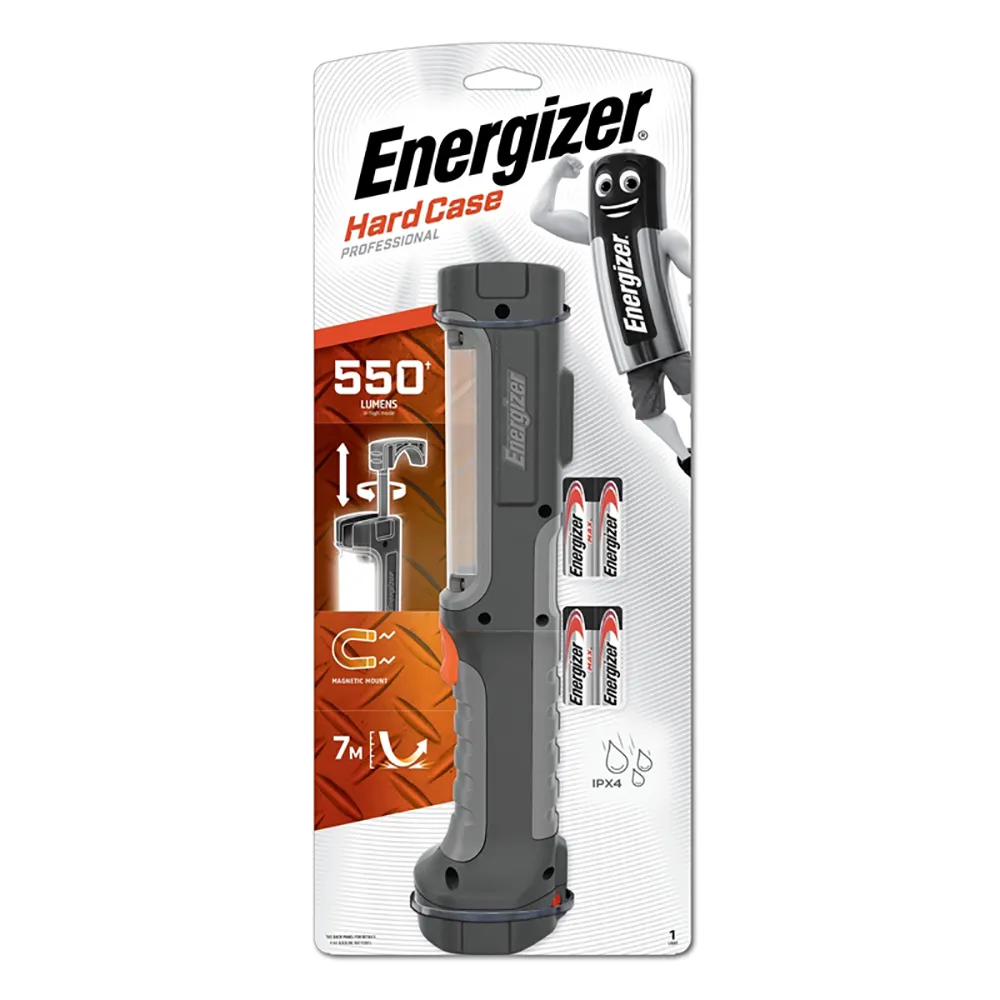 ENERGIZER 4 x AA 550 Lumens Magnetic LED Torch HCAL41