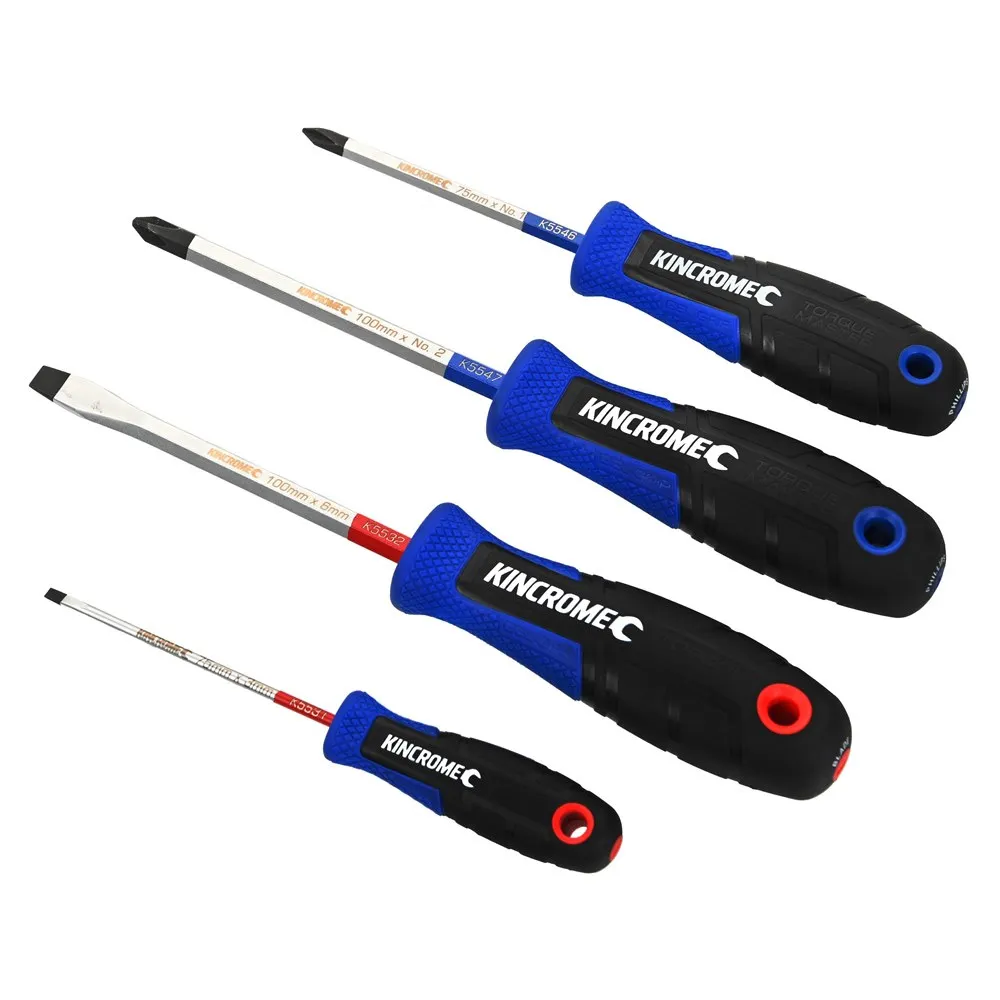 KINCROME TorqueMaster Screwdriver Set - 4 Piece K5517