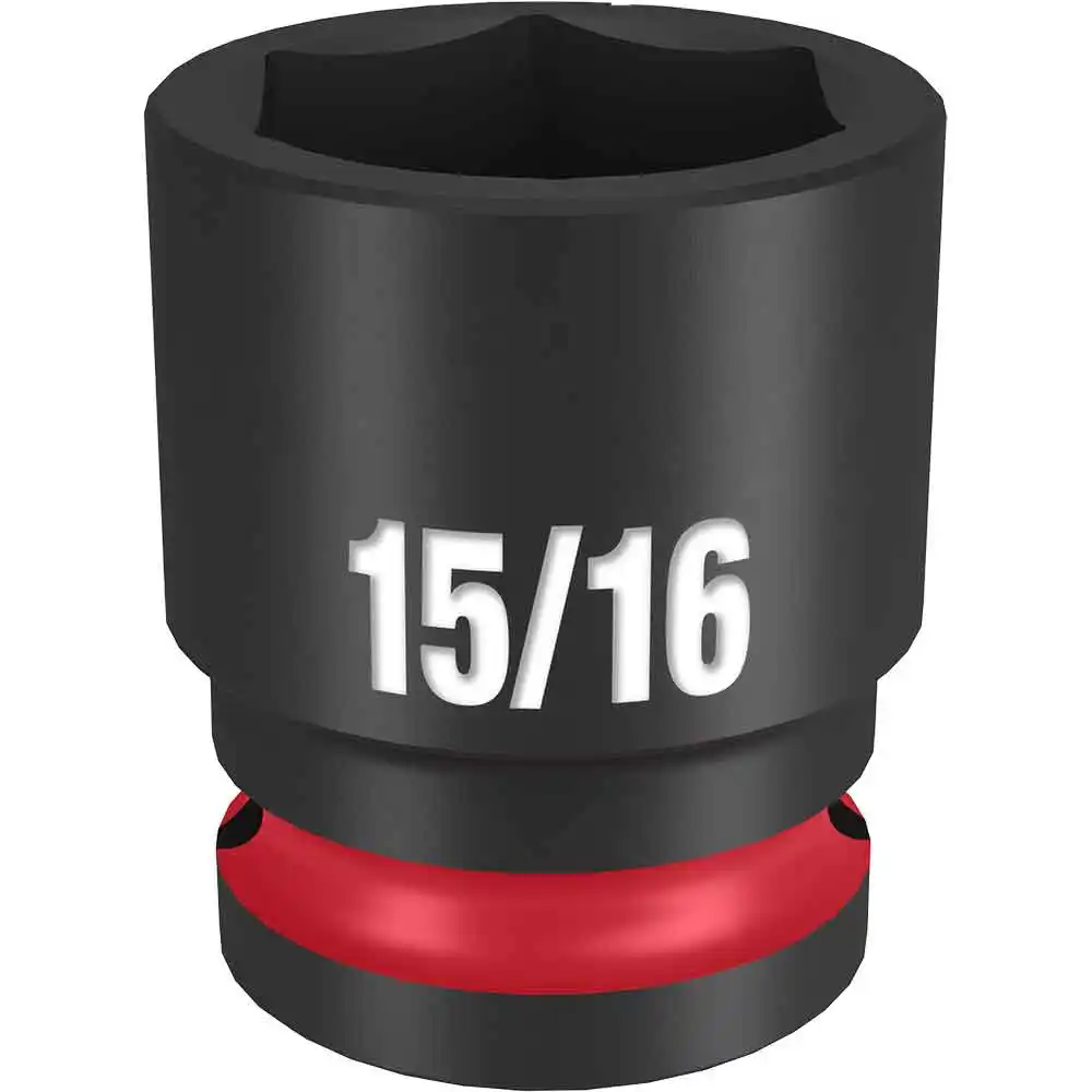 MILWAUKEE SHOCKWAVE 1/2" Drive 15/16" Standard 6 Point Impact Socket 49666209
