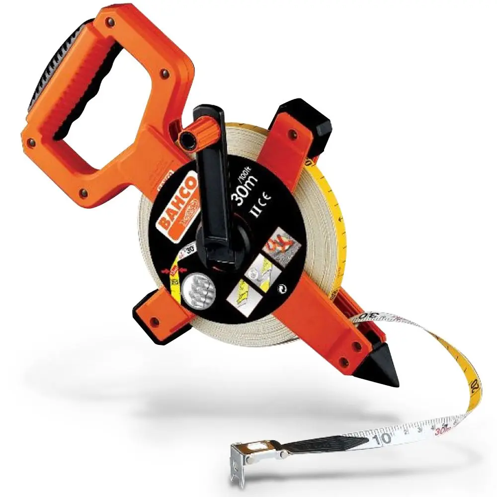 BAHCO TAPE MEASURE, 30M, METRIC, FIBRE GLASS LTS30