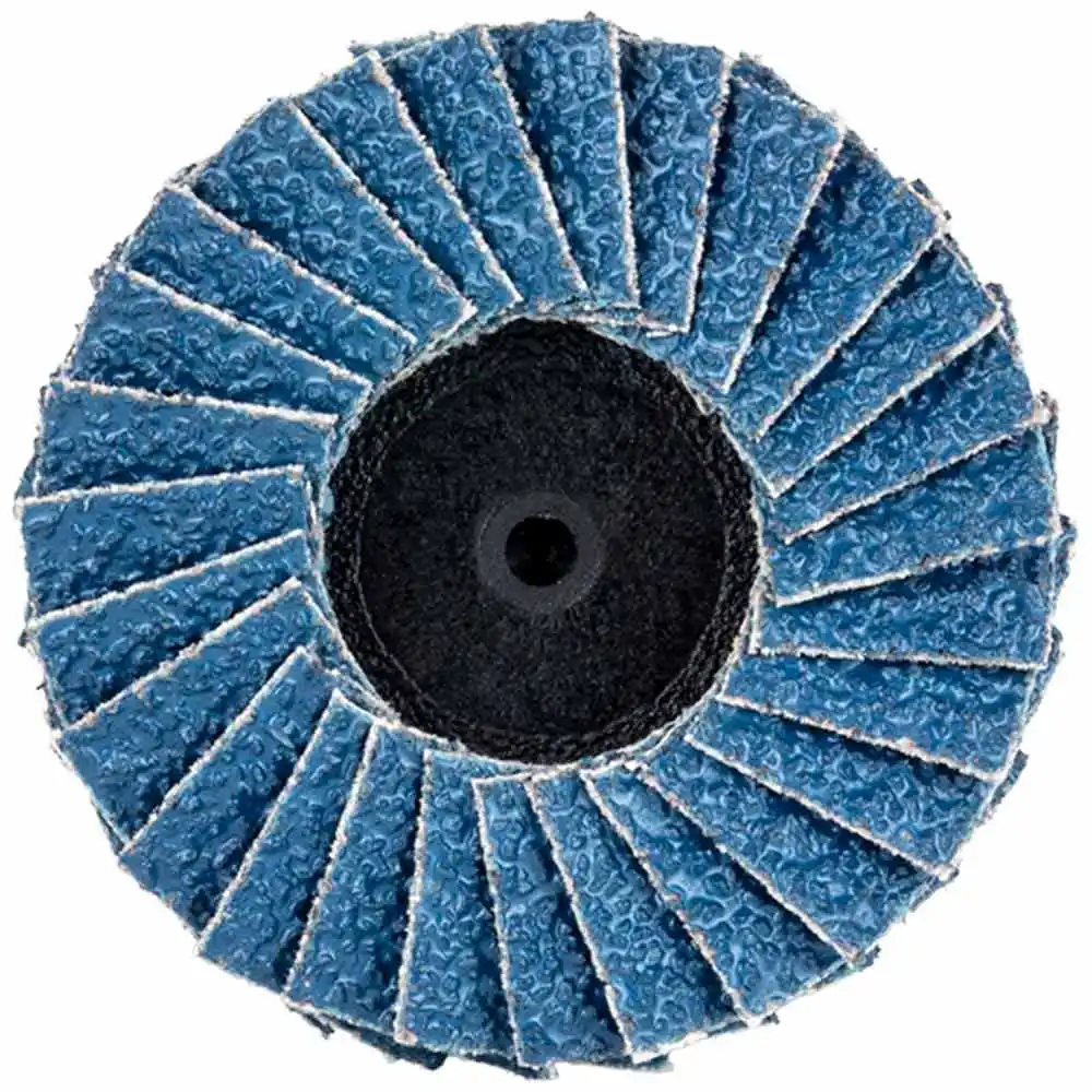 NORTON 50mm 40-Grit Zirconia Quick-Change Flap Disc - SPEEDLOK - 3 Piece