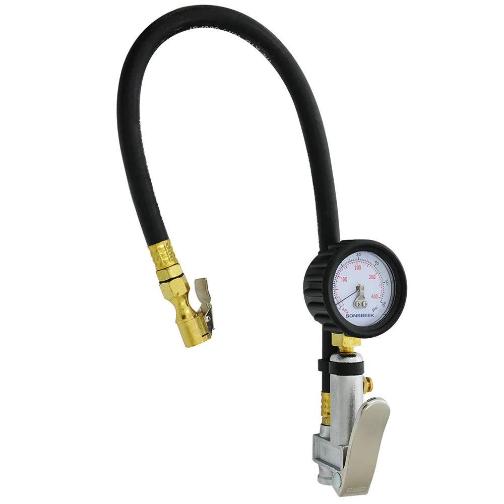 SONSBEEK 60psi Dial Air Inflator Tyre with Clip on Chuck 310CTI