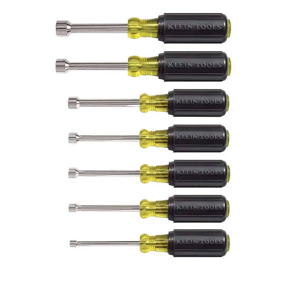 KLEIN 3inch Shaft Nut Driver Set - 7 Piece A-631