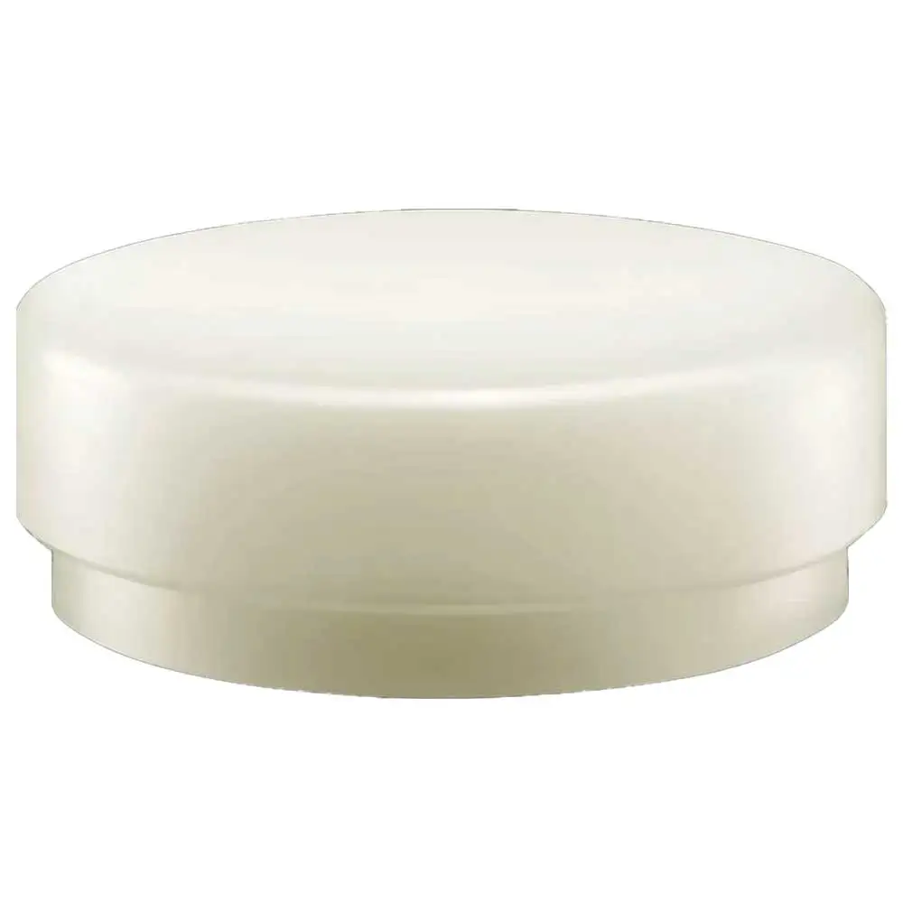 HALDER 1pk 100mm Insert Dead Blow Hammer Nylon Tips - White 3508.1
