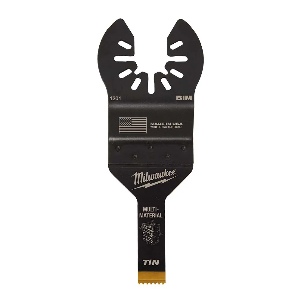 MILWAUKEE 9.5mm OPEN-LOK Titanium Enhanced Bi-Metal Multi-Material Blade 49251201