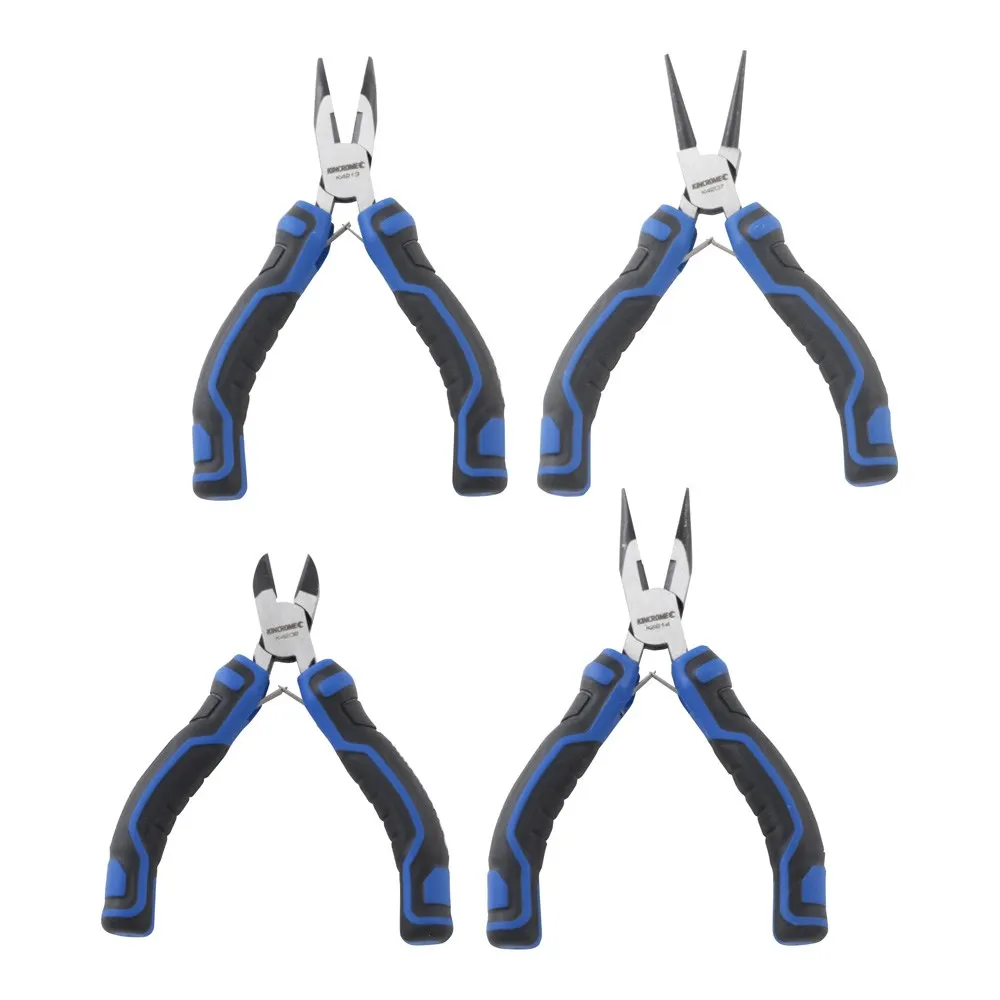 KINCROME 4 Piece Technicians Mini Pliers Set K4226