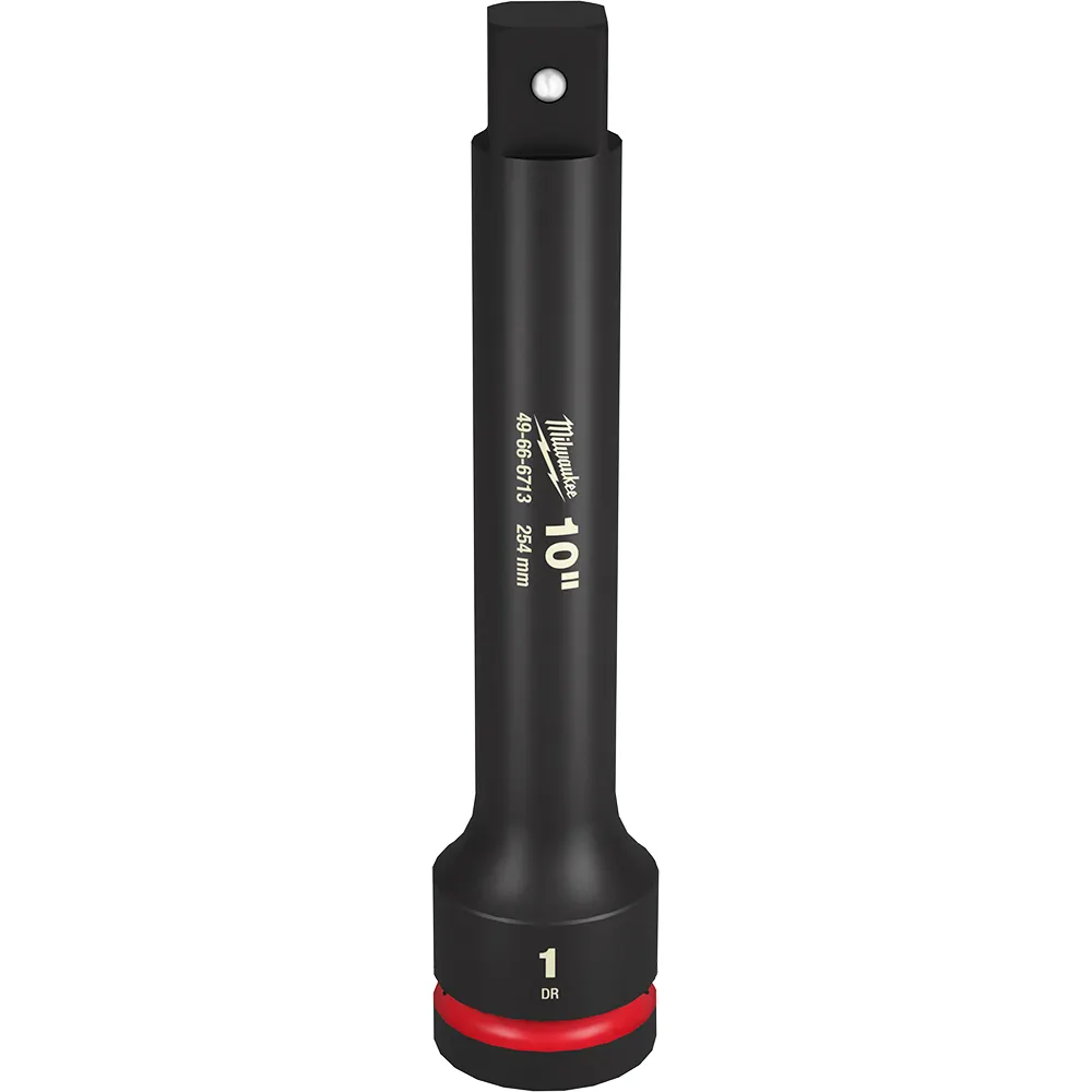 MILWAUKEE SHOCKWAVE 1" Drive 254mm (10") Impact Socket Extension 49666713