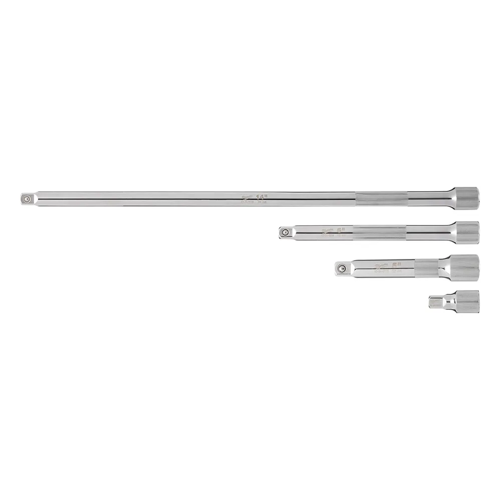 MILWAUKEE 3/8inch Drive Extension Set - 4 Piece 48229341