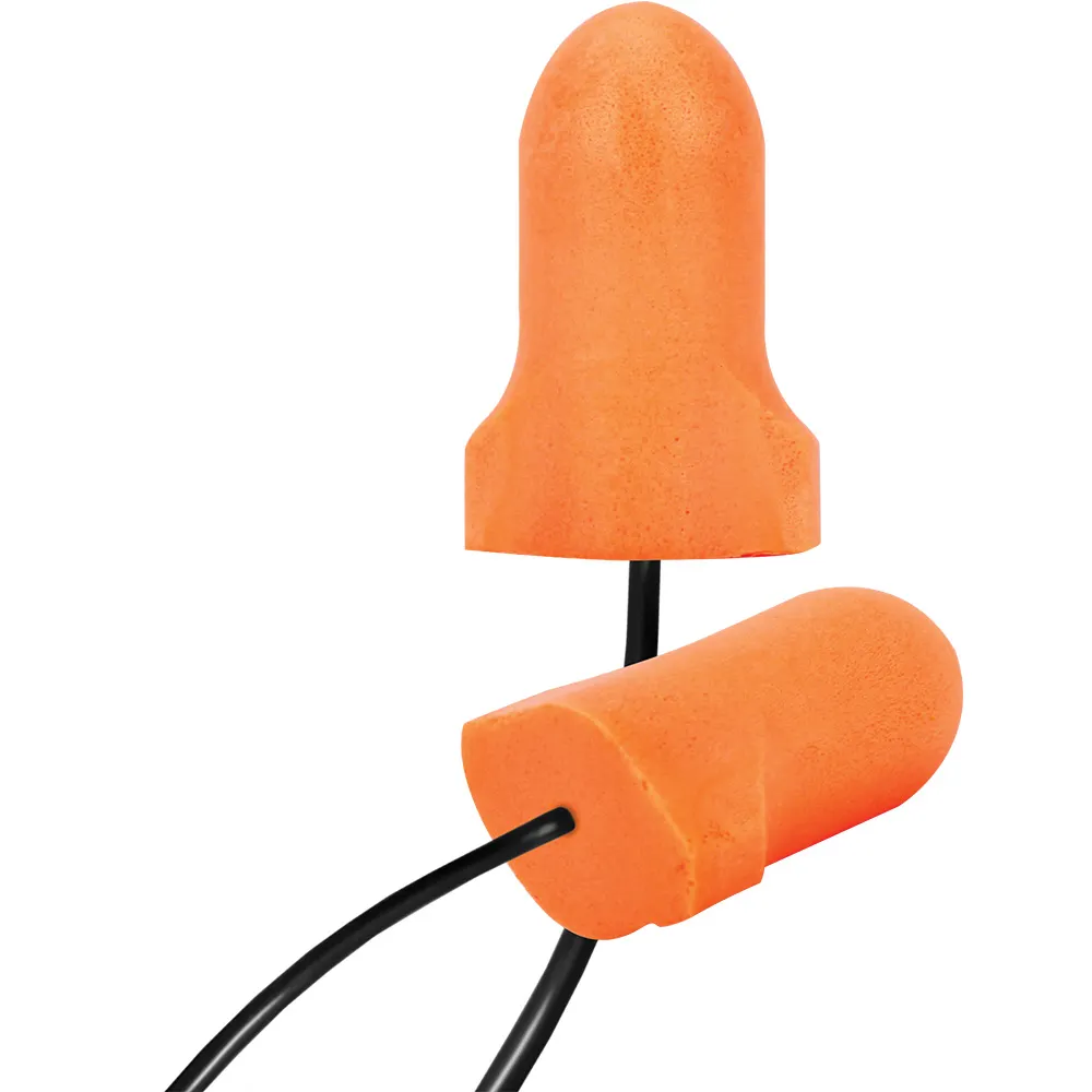 PIP Powersoft Mega-T-Fit SLC80 22dB Corded Ear Plugs Disposable - 100PR/Box 267-HPF510C