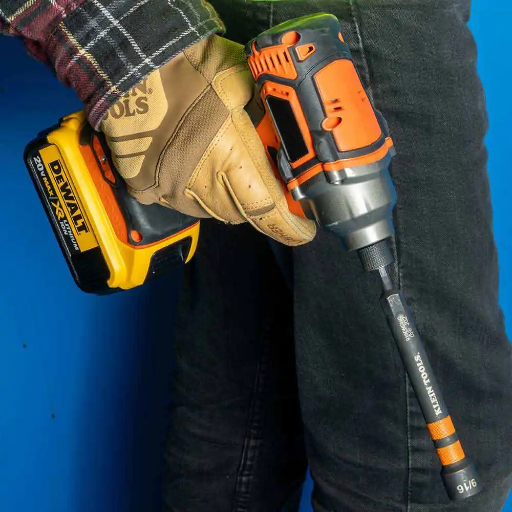 KLEIN Impact Rated Nutsetter Ratcheting Screwdriver Set - 7 Piece A-32950
